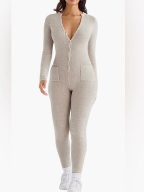 House of CB Opal Marl Loungewear Jumpsuit